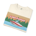 Lake Gaston Relaxed Unisex T-Shirt, Summer Vibes Tee, Outdoor Adventure Shirt, Lake Life Apparel, Gift for Nature Lovers, Vacation Wear