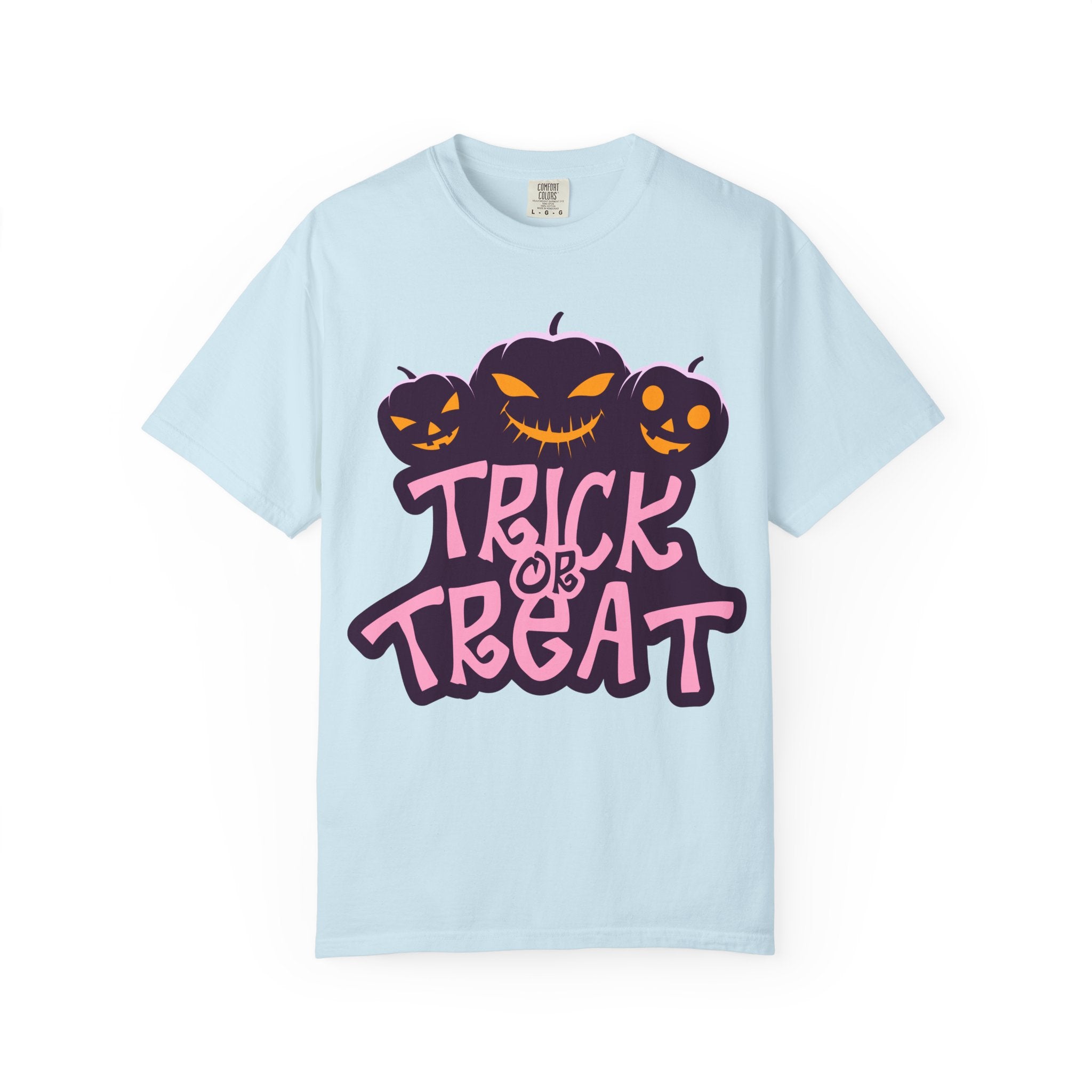Halloween Trick or Treat T-Shirt, Unisex Halloween Tee, Spooky Autumn Shirt, Fun Costume Top, Trick or Treat Apparel