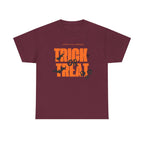 Halloween Unisex Tee, Funny Trick or Treat Shirt, Spooky Halloween Apparel, Unisex Cotton T-Shirt, Halloween Costume Top