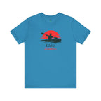 Lake Gaston Tee - Kayaking Graphic Unisex Jersey Short Sleeve Shirt, Outdoor Adventure Gift, Summer Vibes, Lake Lover Apparel
