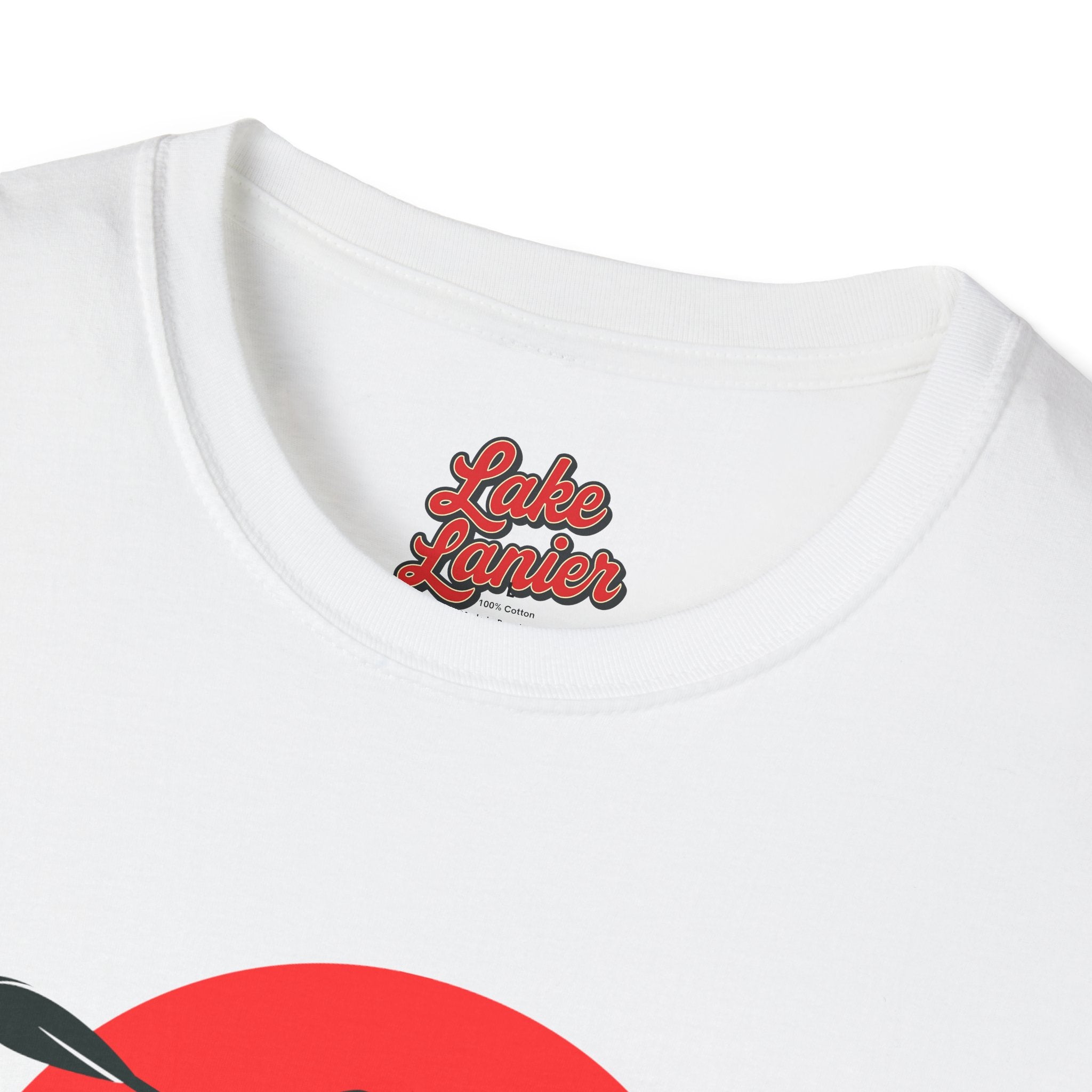 Lake Lanier Unisex Softstyle T-Shirt, Kayaking Shirt, Outdoor Adventure Tee, Lake Life Apparel, Father's Day Gift, Summer Wear