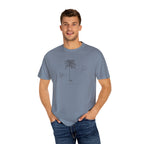 Belleair Shore Chill Vibes Tee - Unisex Garment-Dyed T-shirt for Autumn Lovers, Casual Wear, Gifts for Him/Her