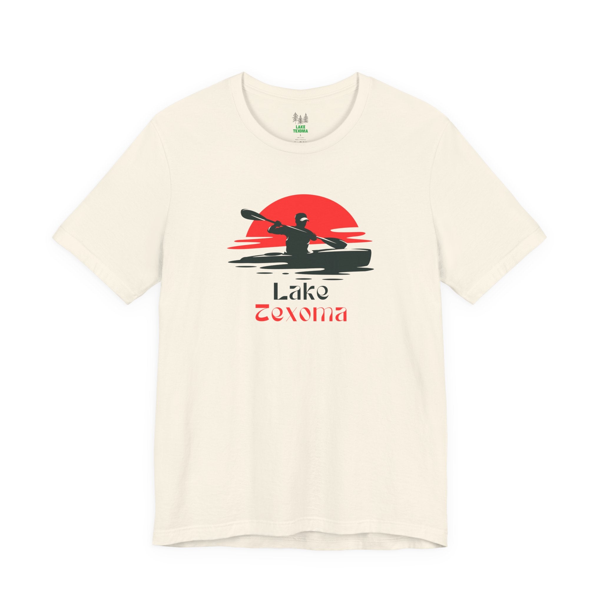 Lake Texoma Tee - Kayaking Graphic Unisex Jersey Short Sleeve Shirt, Outdoor Adventure Gift, Summer Vibes, Lake Lover Apparel