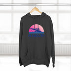 Plymouth Vibes Hoodie with Design, Perfect for Autumn Lovers, Comfortable and Stylish, Great Gift for Vacations