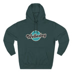 Wellesley Retro Vibe Hoodie for Casual Days, Streetwear, Unisex Gift, Cozy Layering Apparel