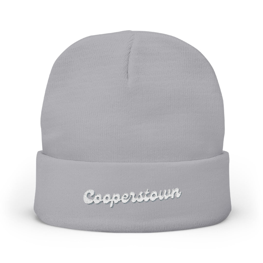 Cooperstown Cozy Embroidered Knit Beanie | Winter Hat, Casual Fashion Accessory, Gift for Him/Her, Cozy Style, Outdoor Wear
