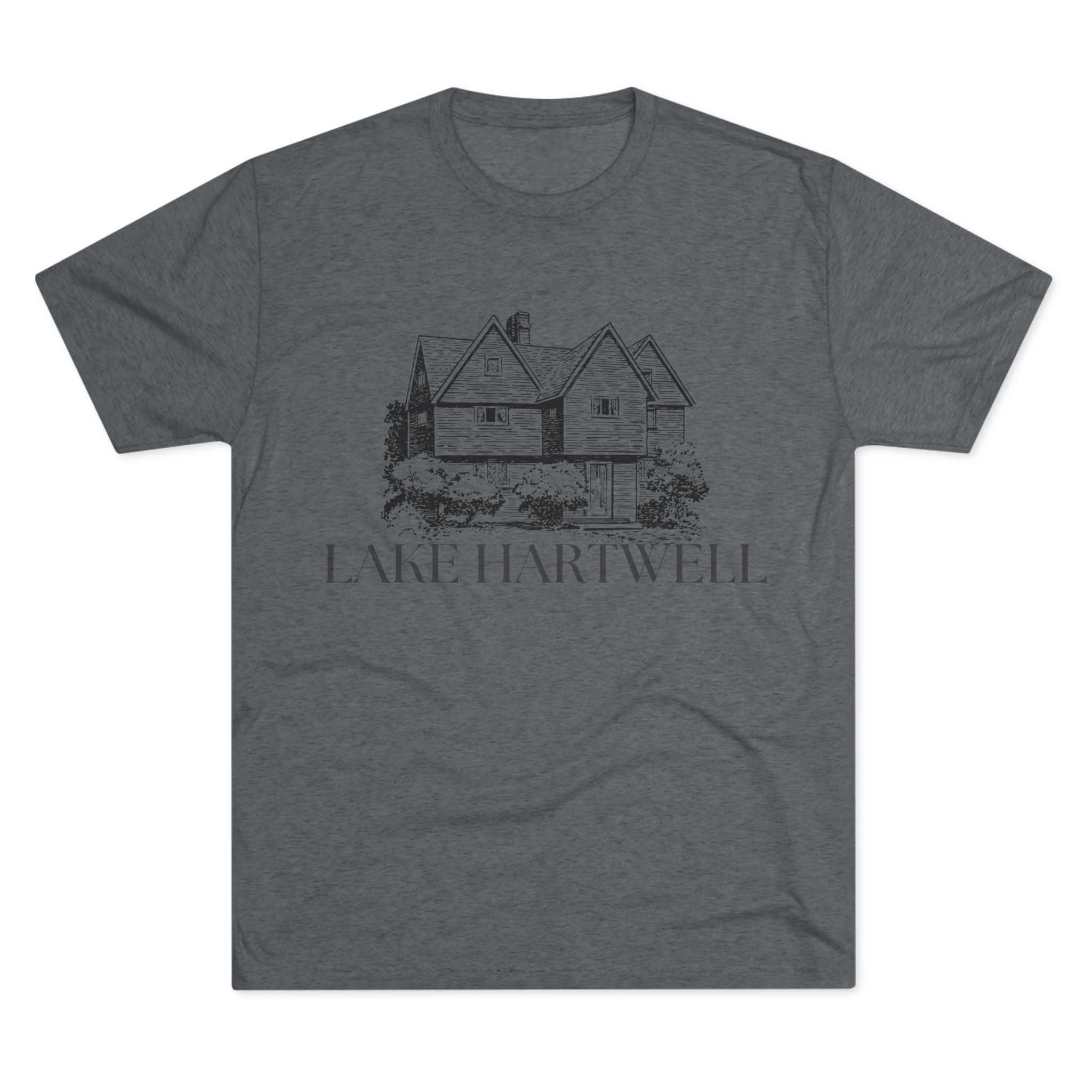 Lake Hartwell Unisex Tri-Blend Crew Tee, Casual T-Shirt, Summer Apparel, Lake House Shirt, Gift for Friends, Travel Tee
