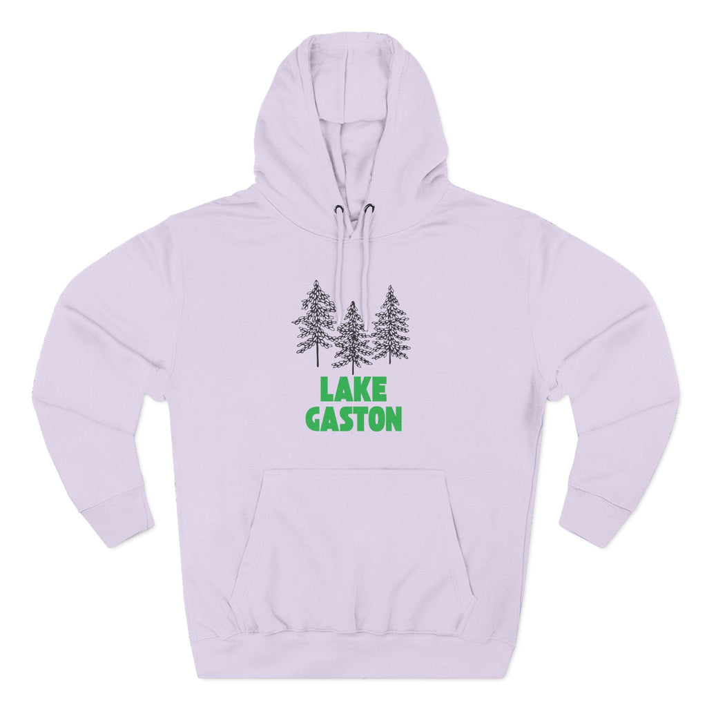 Lake Gaston Fleece Hoodie, Cozy Sweatshirt, Outdoor Adventure Wear, Unique Gift for Lake Lovers, Perfect for Fall and Winter