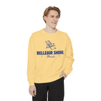 Belleair Shore Vibes Unisex Sweatshirt | Garment-Dyed Comfort, Perfect for Casual Outings, Travel, Gifts, Autumn Days