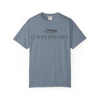 Cooperstown Chill Vibes Tee - Unisex Garment-Dyed T-shirt for Autumn Lovers, Casual Wear, Gifts for Him/Her