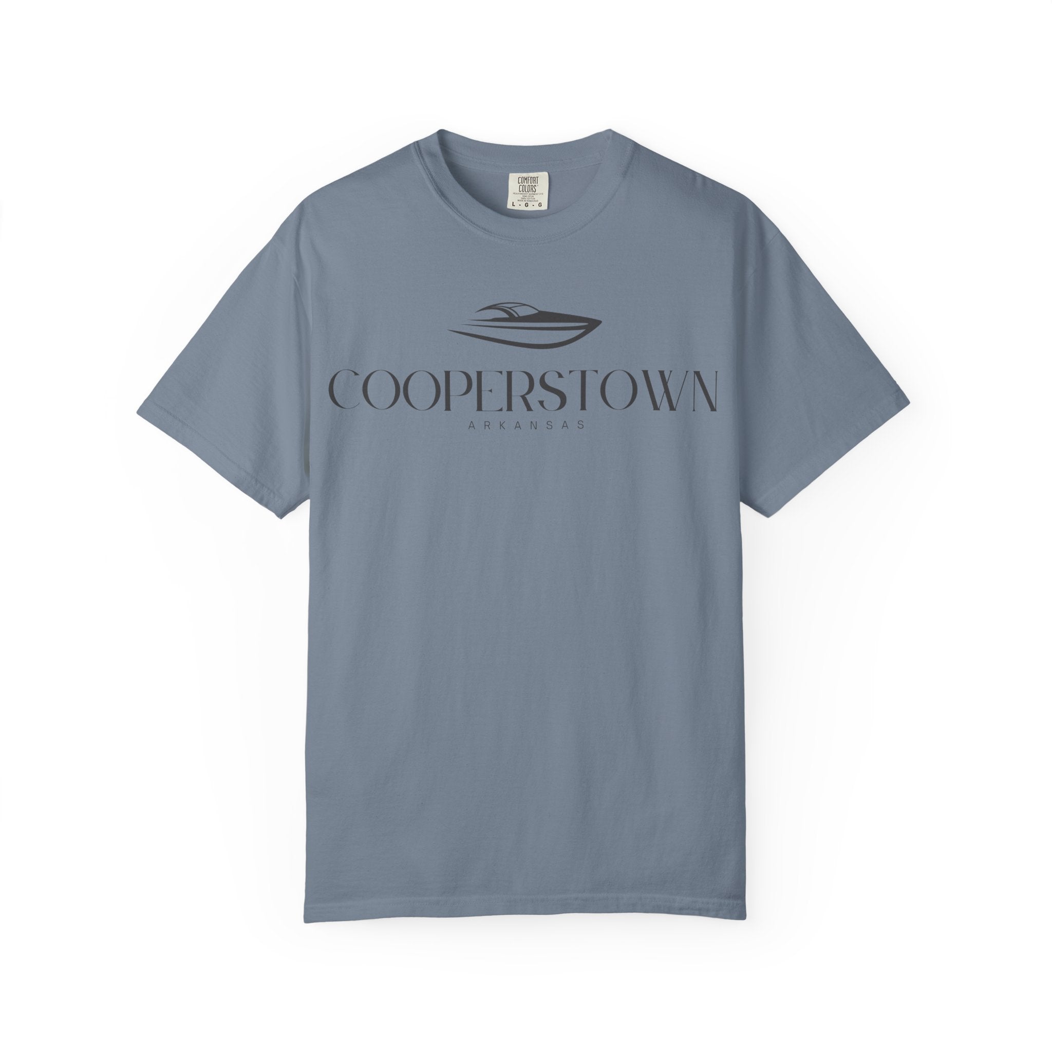 Cooperstown Chill Vibes Tee - Unisex Garment-Dyed T-shirt for Autumn Lovers, Casual Wear, Gifts for Him/Her