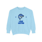 Lake Gaston Fish Design Unisex Sweatshirt | Cozy Fishing Apparel, Casual Wear, Gift for Anglers, Lake Day Outfit, Nature Lovers Sweatshirt