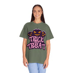 Halloween Trick or Treat T-Shirt, Unisex Halloween Tee, Spooky Autumn Shirt, Fun Costume Top, Trick or Treat Apparel