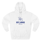 Key Largo Inspired Fleece Hoodie, Casual Wear, Relaxation, Gift for Autumn Lovers, Travel Essential
