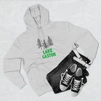 Lake Gaston Fleece Hoodie, Cozy Sweatshirt, Outdoor Adventure Wear, Unique Gift for Lake Lovers, Perfect for Fall and Winter
