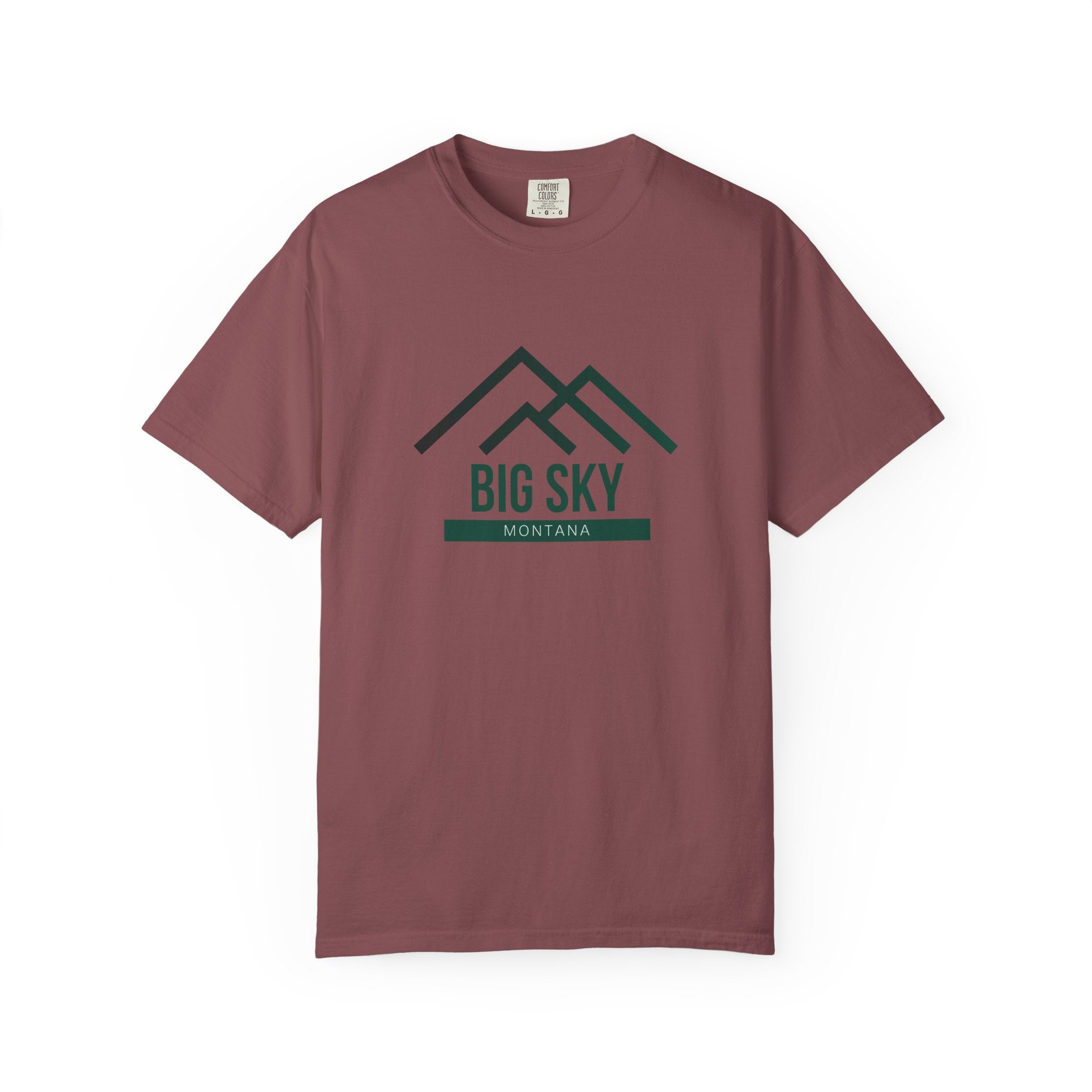 Big Sky Vibes, Unisex T-shirt, Casual Tee, Travel Souvenir, Vacation Top