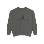 Cooperstown Vibes Unisex Sweatshirt | Garment-Dyed Comfort, Perfect for Casual Outings, Travel, Gifts, Autumn Days