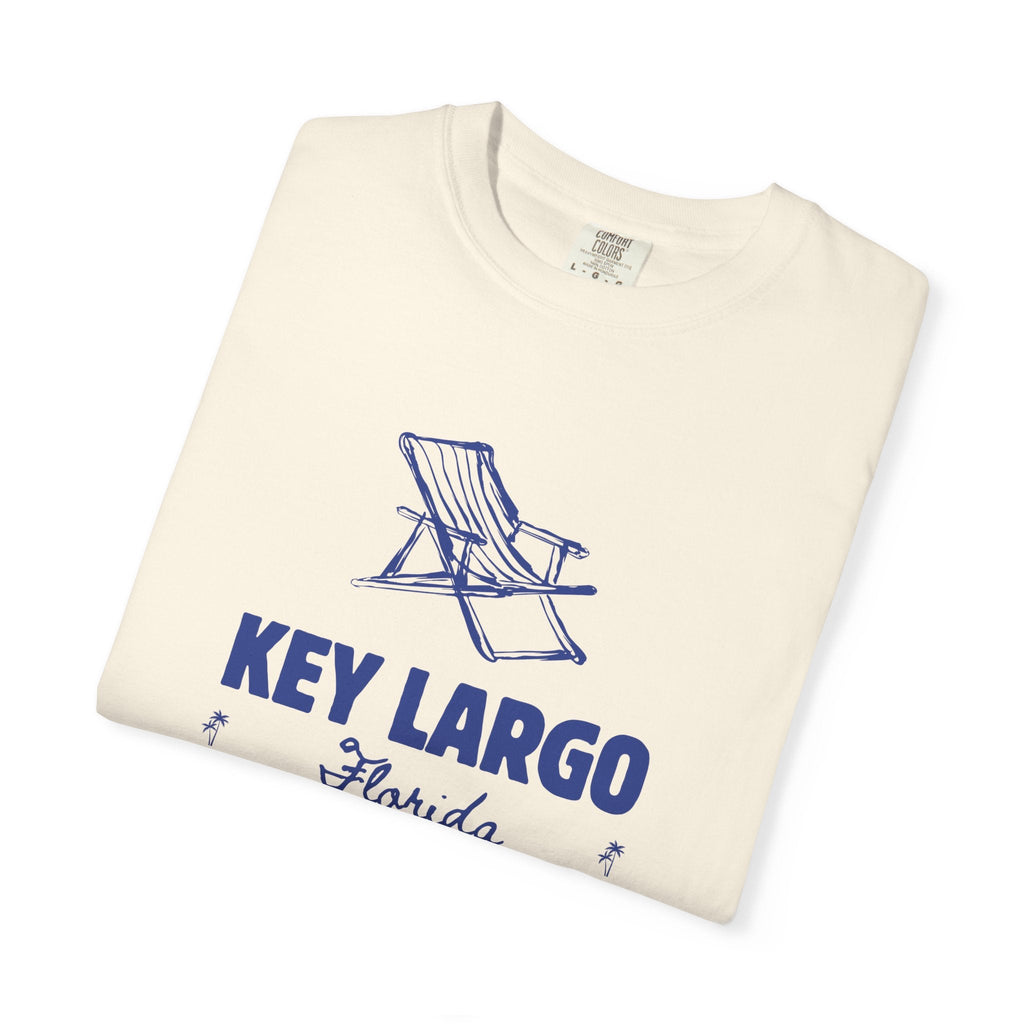 Key Largo - Unisex Garment-Dyed T-shirt, Casual Outfit, Gift for Nature Lovers, Vacation Essentials