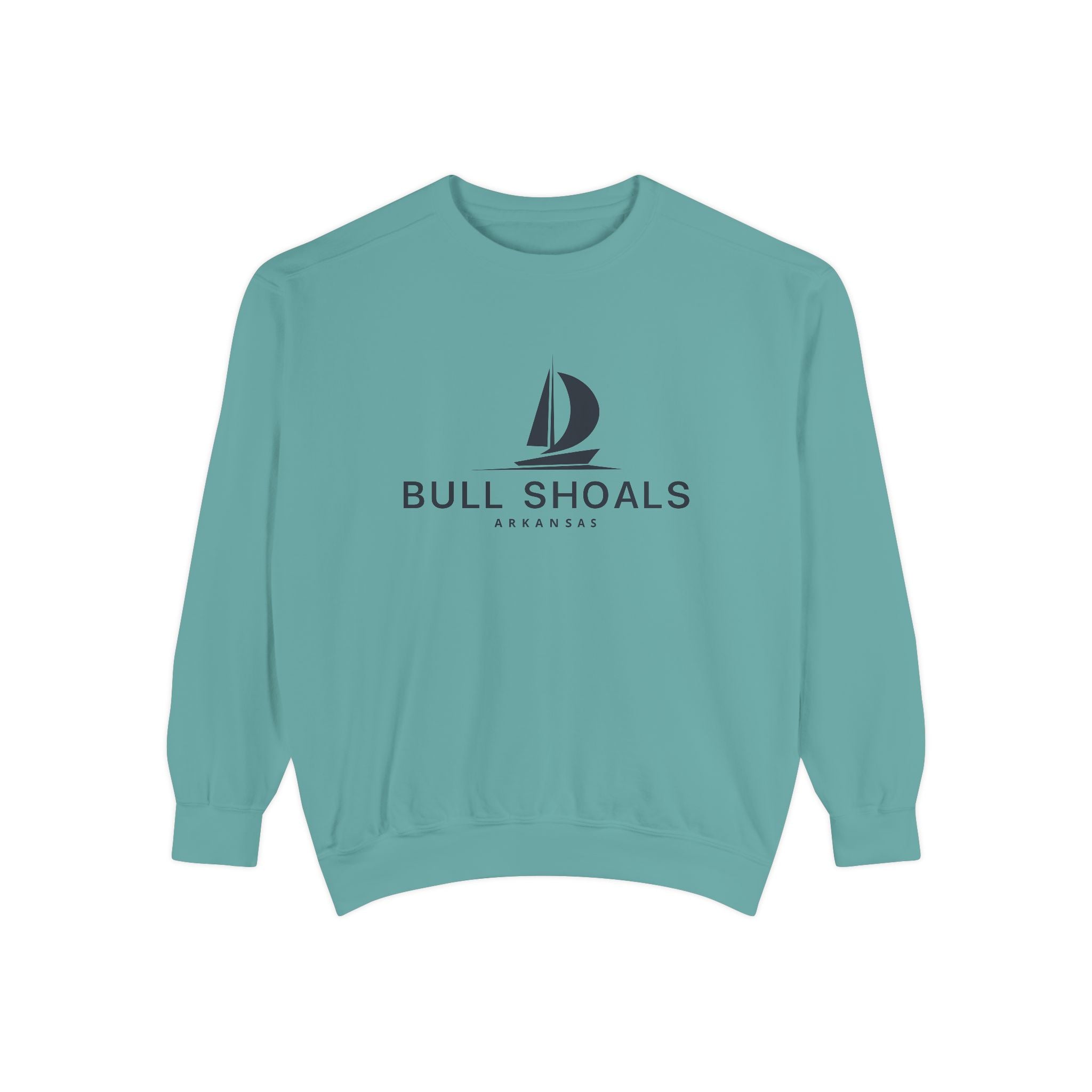 Bull Shoals Vibes Unisex Sweatshirt | Garment-Dyed Comfort, Perfect for Casual Outings, Travel, Gifts, Autumn Days