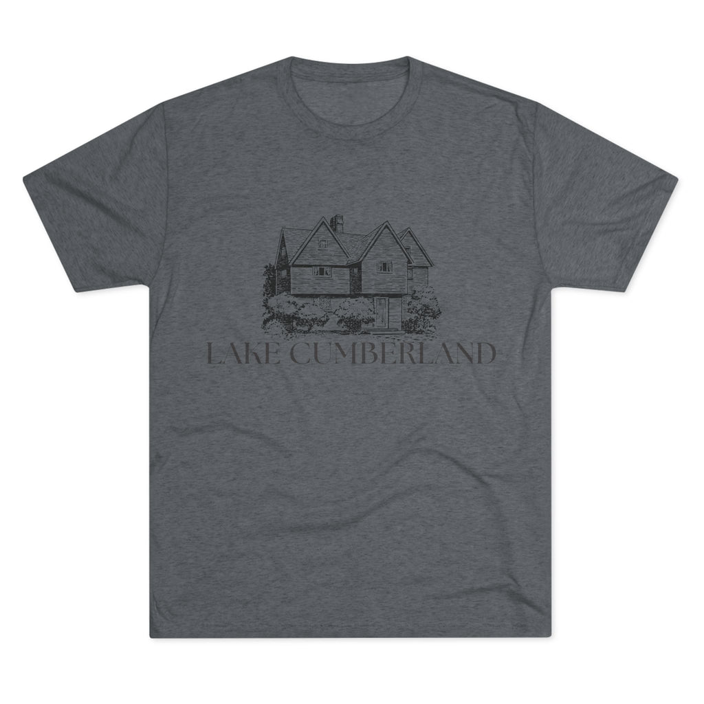 Lake Cumberland Unisex Tri-Blend Crew Tee, Casual T-Shirt, Summer Apparel, Lake House Shirt, Gift for Friends, Travel Tee