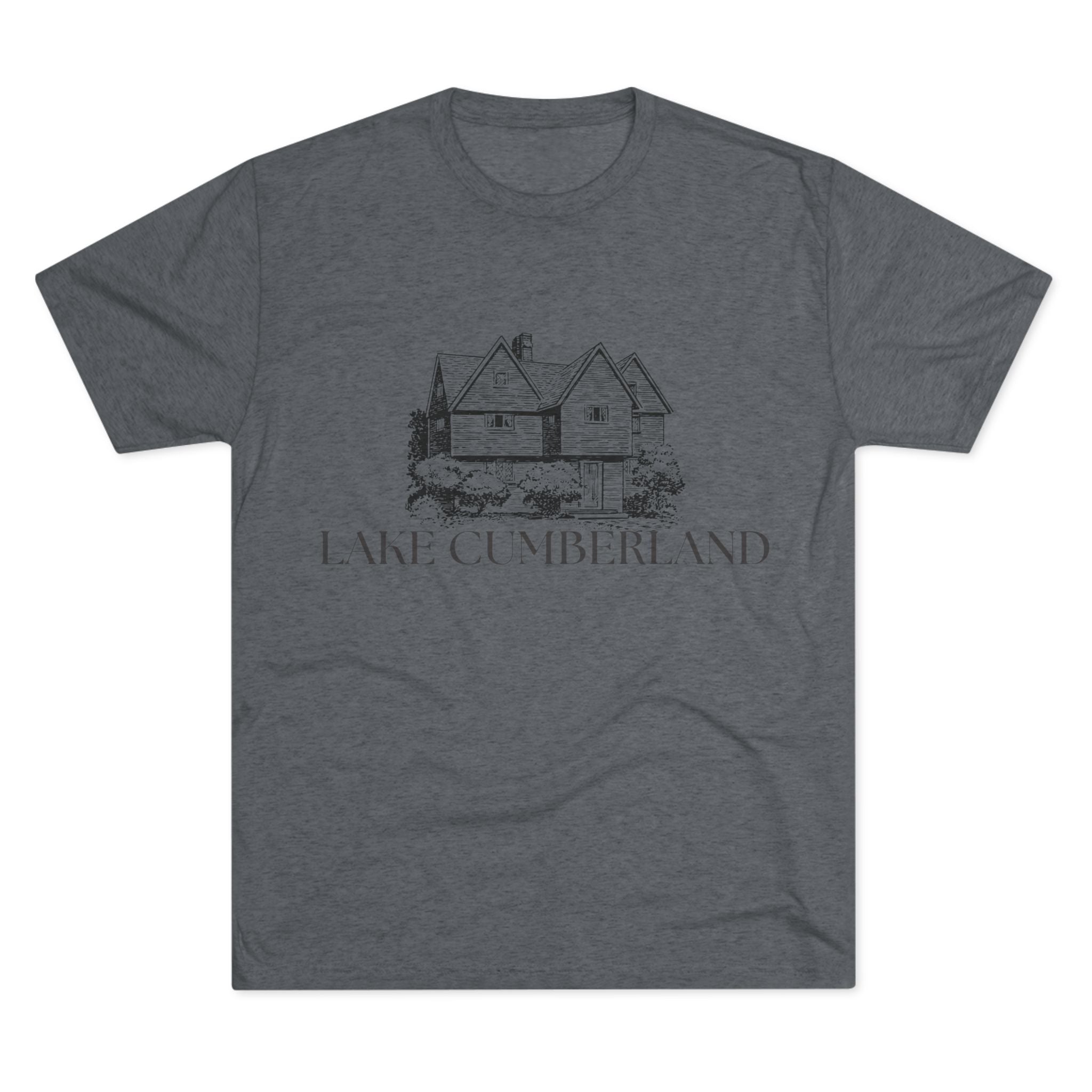 Lake Cumberland Unisex Tri-Blend Crew Tee, Casual T-Shirt, Summer Apparel, Lake House Shirt, Gift for Friends, Travel Tee