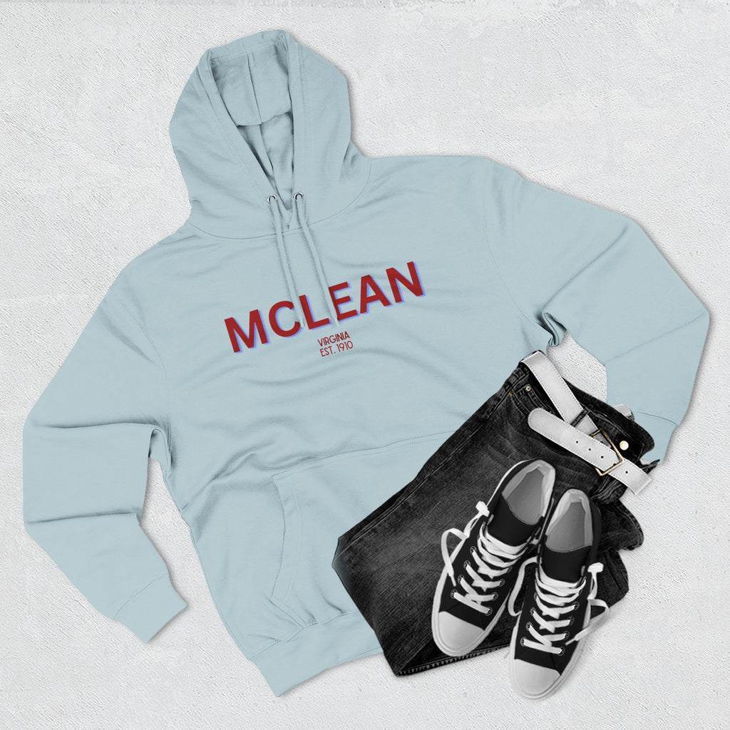 McLean Fleece Hoodie, Casual Sweatshirt, Cozy Layering Piece, Perfect Gift for All Occasions, Stylish Streetwear