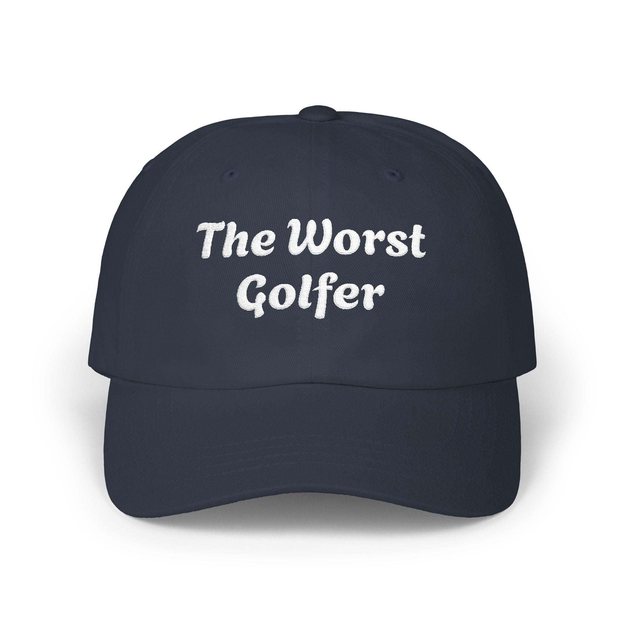 The Worst Golfer Classic Cap, Vintage Golf Hat, Father's Day Gift, Casual Summer Sun Hat, Fun Sports Cap, Golfer's Accessories