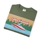 Lake Gaston Relaxed Unisex T-Shirt, Summer Vibes Tee, Outdoor Adventure Shirt, Lake Life Apparel, Gift for Nature Lovers, Vacation Wear
