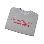 Surviving GPA Sweatshirt - Unisex Casual Crewneck, Gift for Tech Enthusiasts, College Students, Relaxed Fit for Everyday Wear