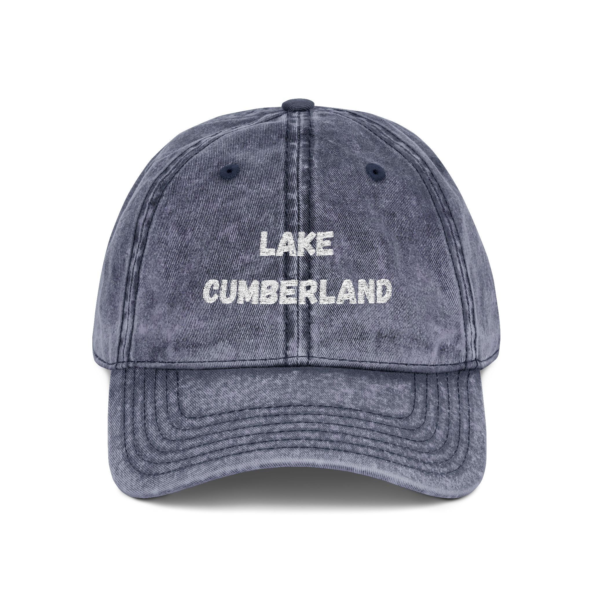 Lake Cumberland Embroidered Hat, Vintage Cap, Casual Summer Accessory, Gift for Outdoor Lovers, Lake Trip Gear