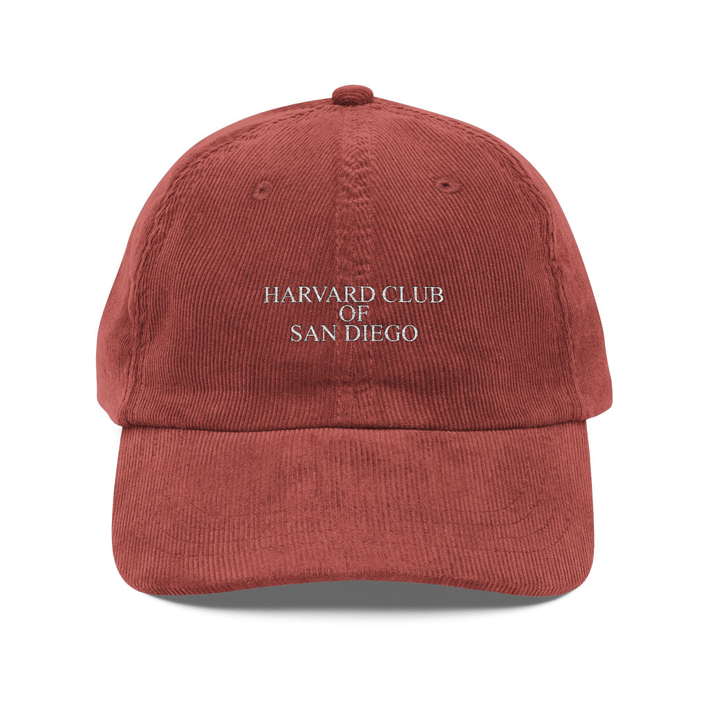 Harvard Club of San Diego Embroidered Cap