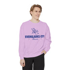 Everglades City Vibes Unisex Sweatshirt | Garment-Dyed Comfort, Perfect for Casual Outings, Travel, Gifts, Autumn Days