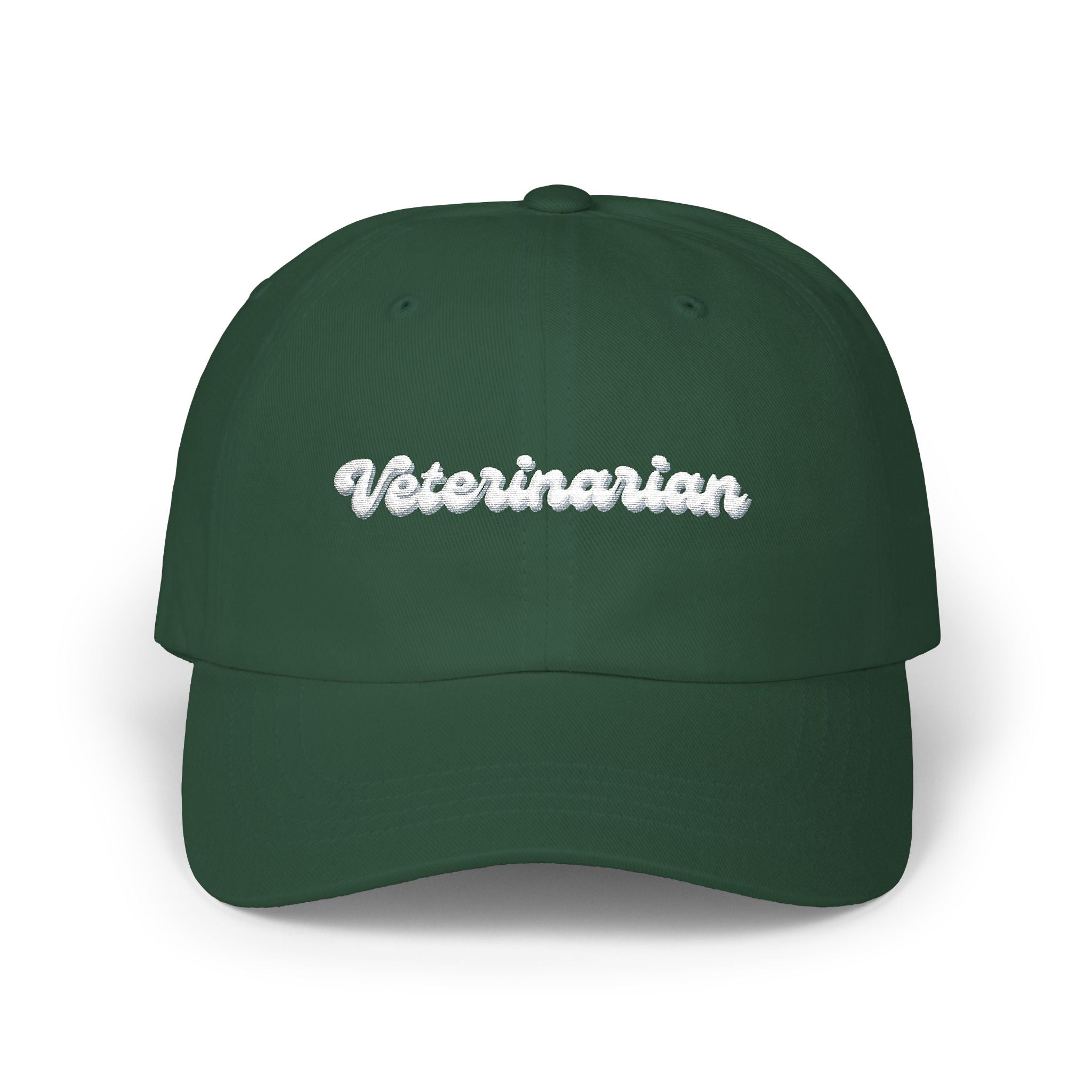 Classic Dad Cap for Veterinarians, Casual Hat, Gift for Pet Lovers, Outdoor Cap, Everyday Wear