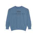 Cooperstown Chill Vibes Sweatshirt - Unisex Garment-Dyed Style, Perfect for Lounging