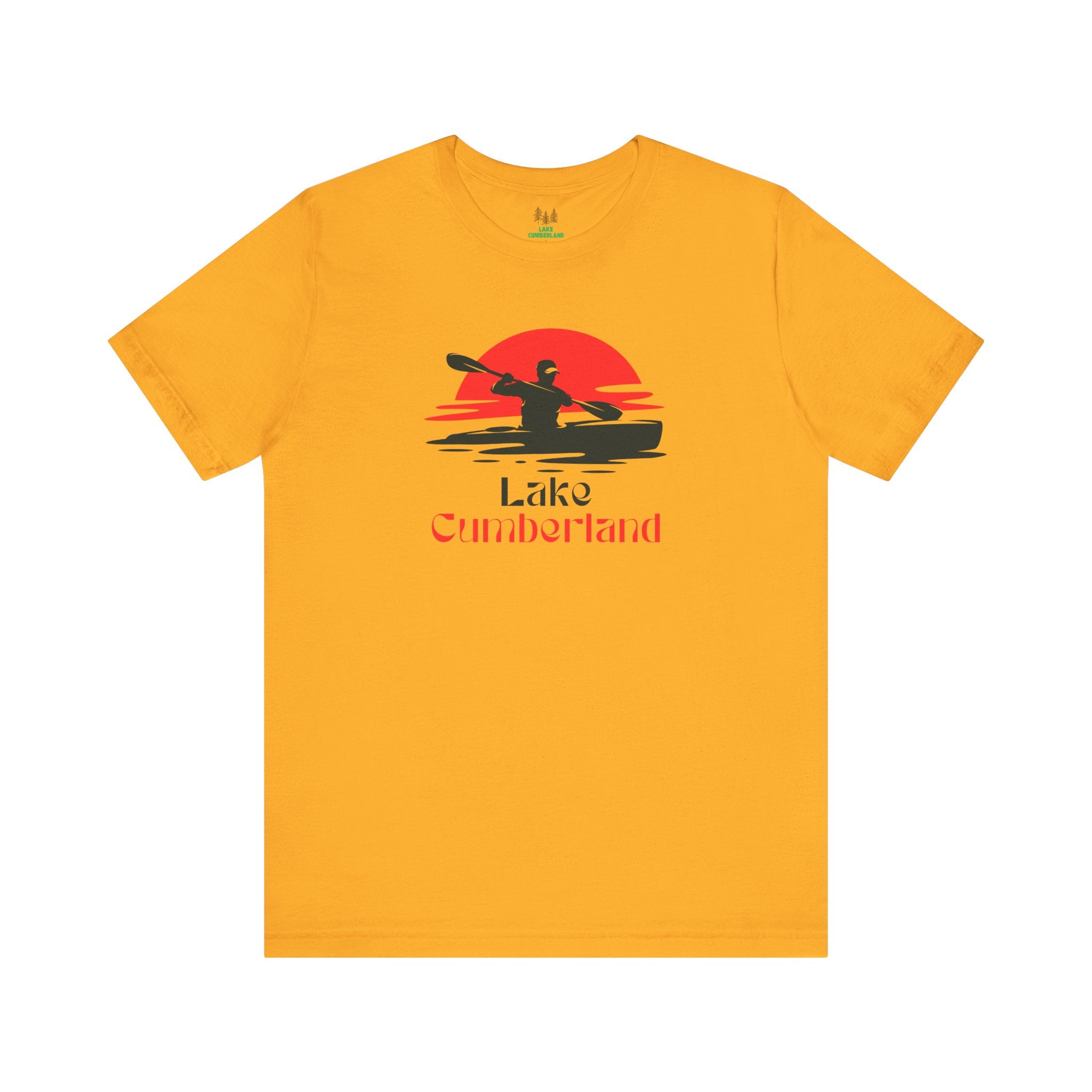Lake Cumberland Tee - Kayaking Graphic Unisex Jersey Short Sleeve Shirt, Outdoor Adventure Gift, Summer Vibes, Lake Lover Apparel