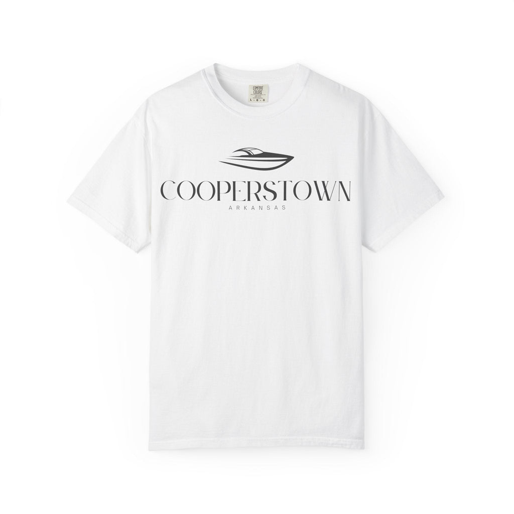 Cooperstown Chill Vibes Tee - Unisex Garment-Dyed T-shirt for Autumn Lovers, Casual Wear, Gifts for Him/Her