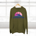 Cooperstown Vibes Hoodie with Design, Perfect for Autumn Lovers, Comfortable and Stylish, Great Gift for Vacations