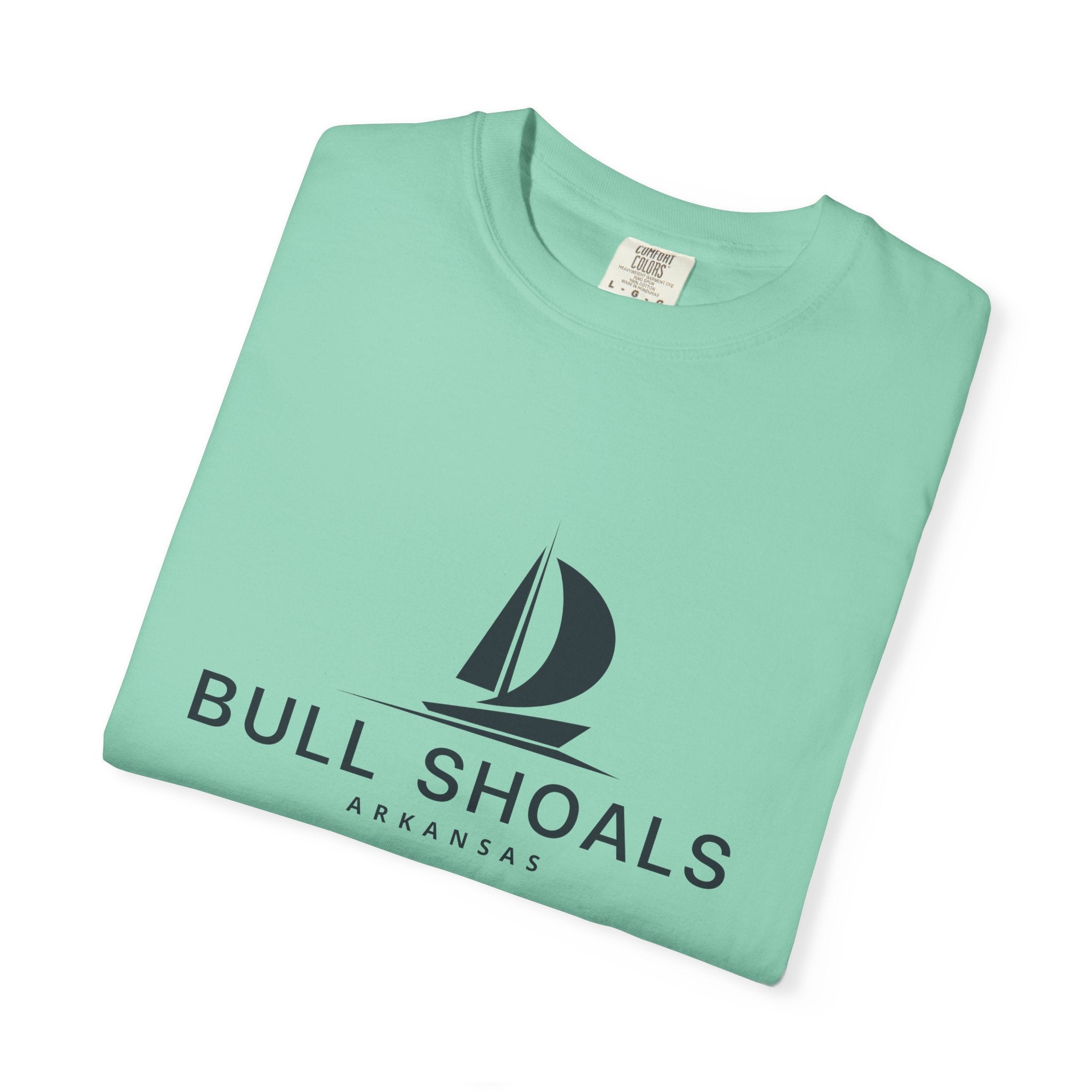 Bull Shoals - Unisex Garment-Dyed T-shirt, Casual Outfit, Gift for Nature Lovers, Vacation Essentials
