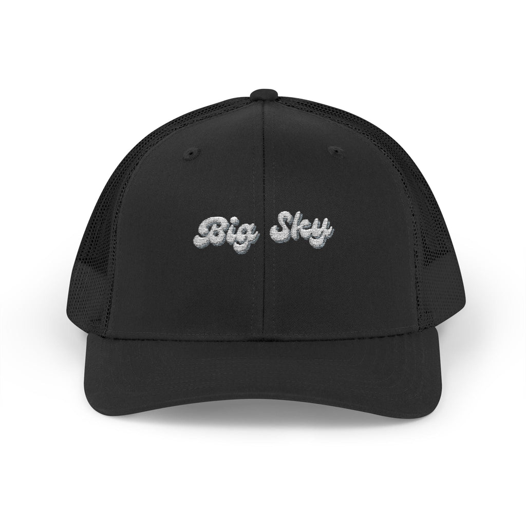 Big Sky Sparkly Trucker Cap with Rhinestone 'Ballin' Style' Design | Trendy Snapback Hat for Fashion Lovers, Unisex Gift for Holidays