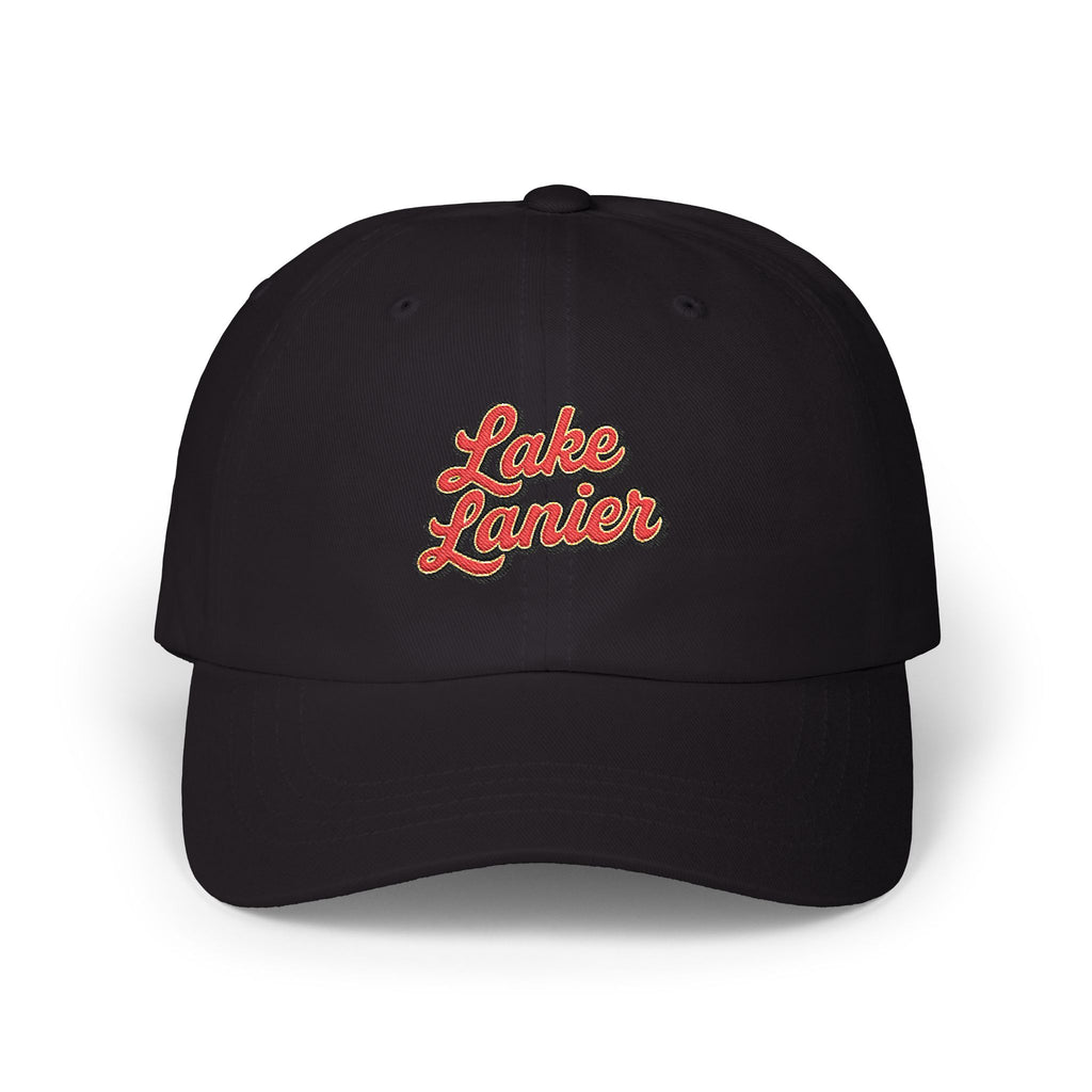 Lake Lanier Classic Dad Cap - Adjustable Summer Baseball Hat, Gift for Dad, Vacation Accessory, Laid-back Style, Casual Wear