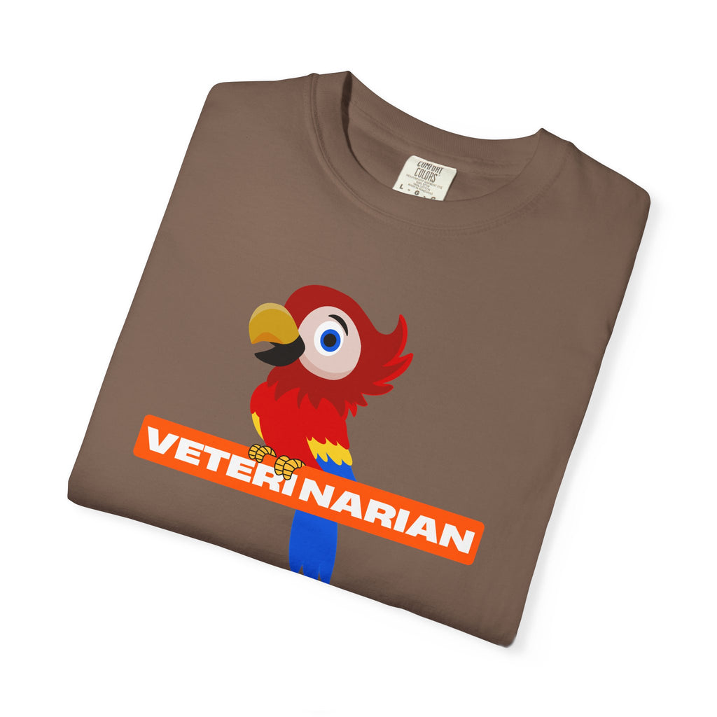 Veterinarian Parrot T-Shirt | Cute Animal Lover Shirt, Unisex Teen Gift, Animal Care Apparel, Funny Pet Shirt, Veterinary Gifts