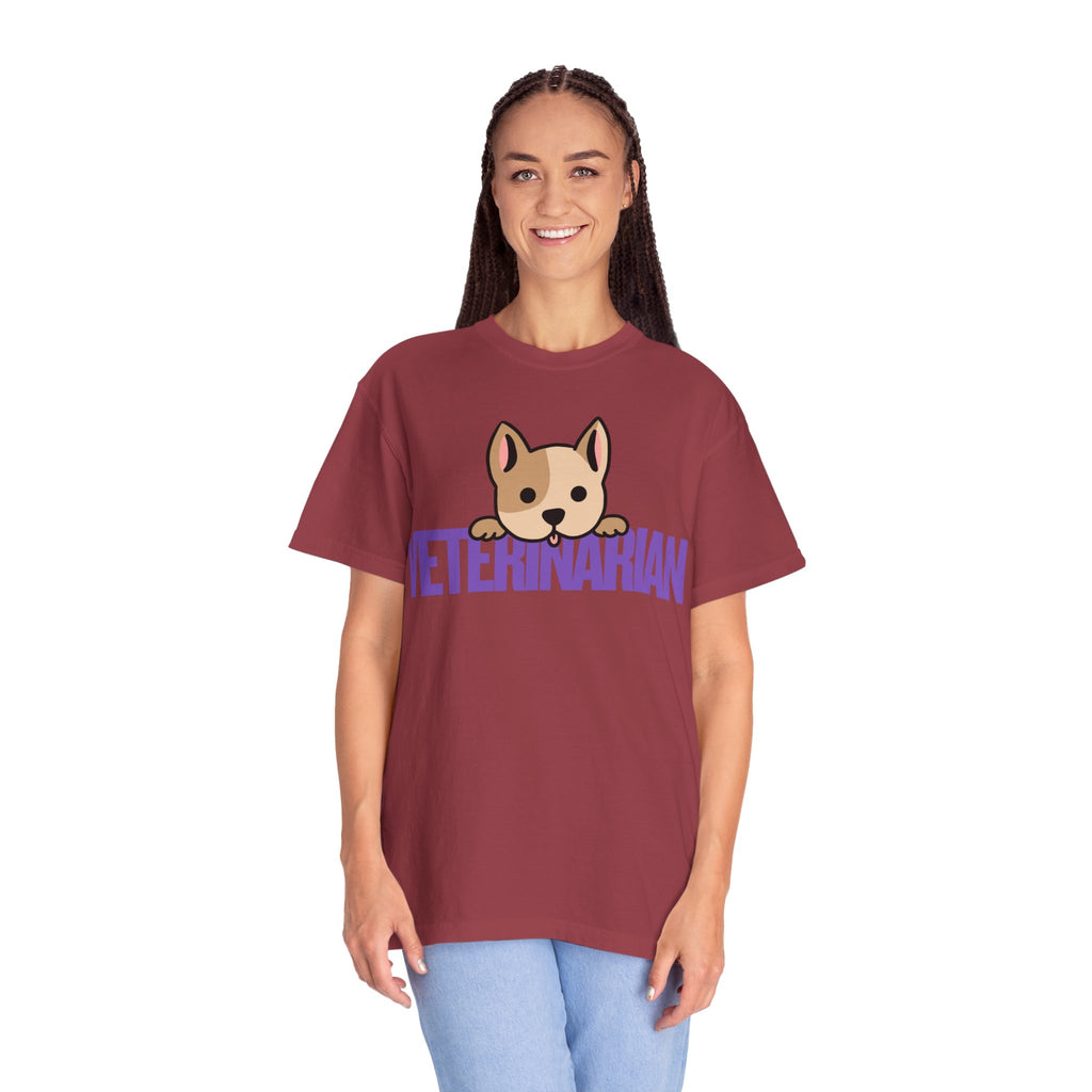 Veterinarian Unisex Garment-Dyed T-shirt