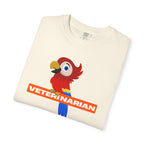 Veterinarian Parrot T-Shirt | Cute Animal Lover Shirt, Unisex Teen Gift, Animal Care Apparel, Funny Pet Shirt, Veterinary Gifts