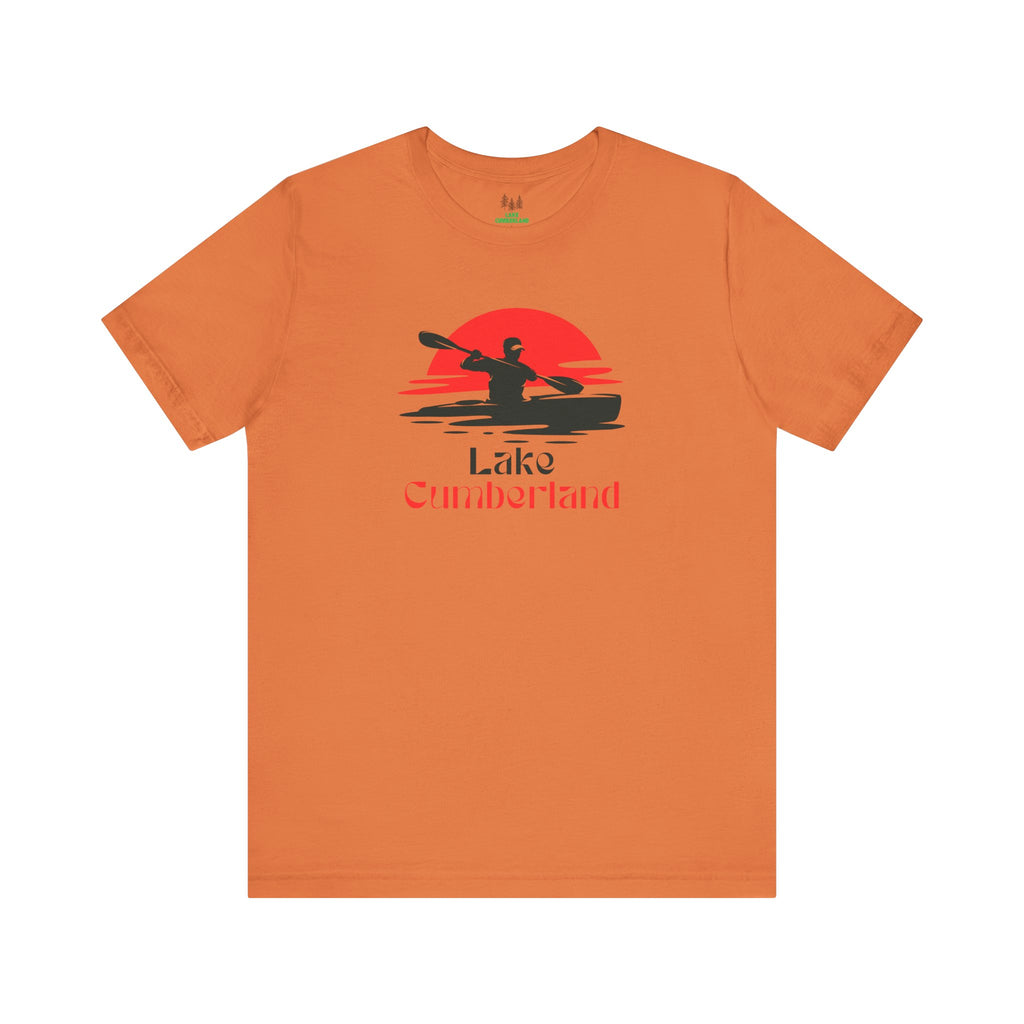 Lake Cumberland Tee - Kayaking Graphic Unisex Jersey Short Sleeve Shirt, Outdoor Adventure Gift, Summer Vibes, Lake Lover Apparel