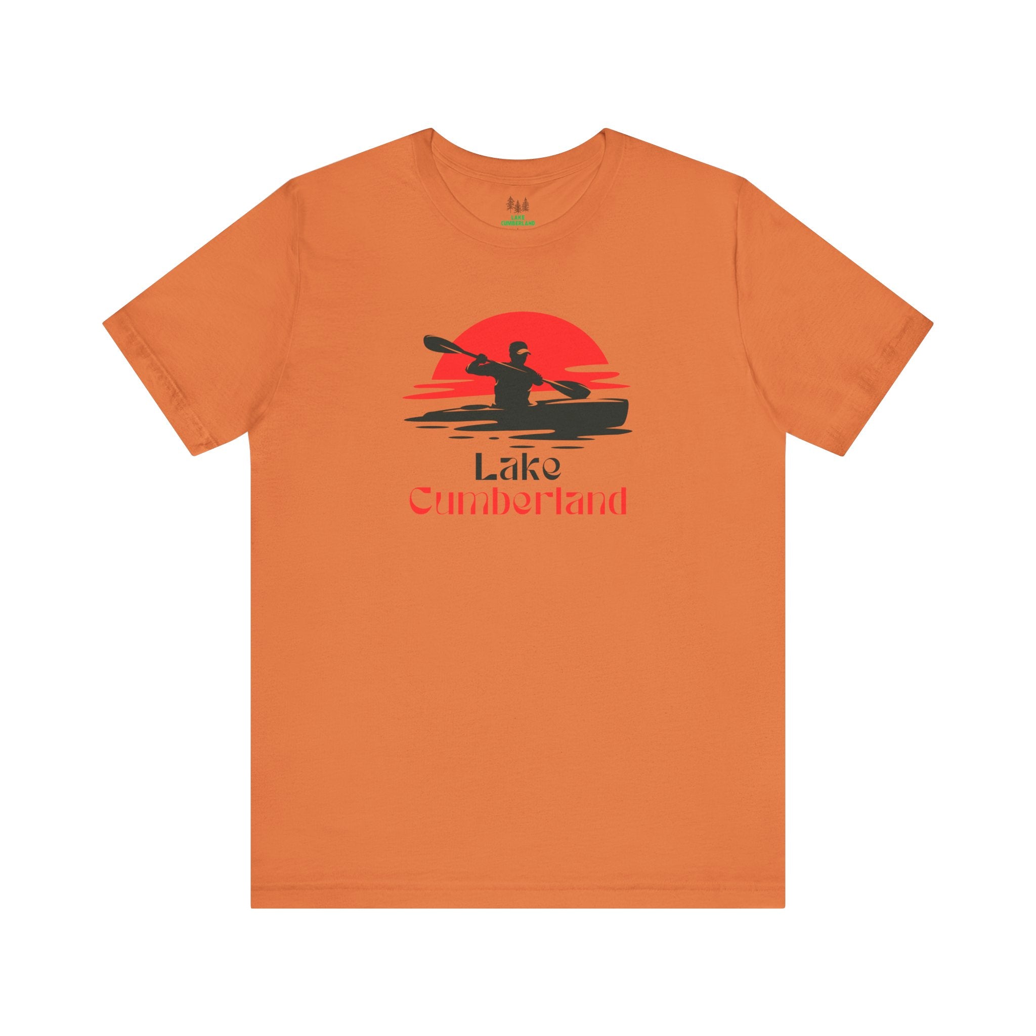 Lake Cumberland Tee - Kayaking Graphic Unisex Jersey Short Sleeve Shirt, Outdoor Adventure Gift, Summer Vibes, Lake Lover Apparel