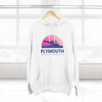 Plymouth Vibes Hoodie with Design, Perfect for Autumn Lovers, Comfortable and Stylish, Great Gift for Vacations