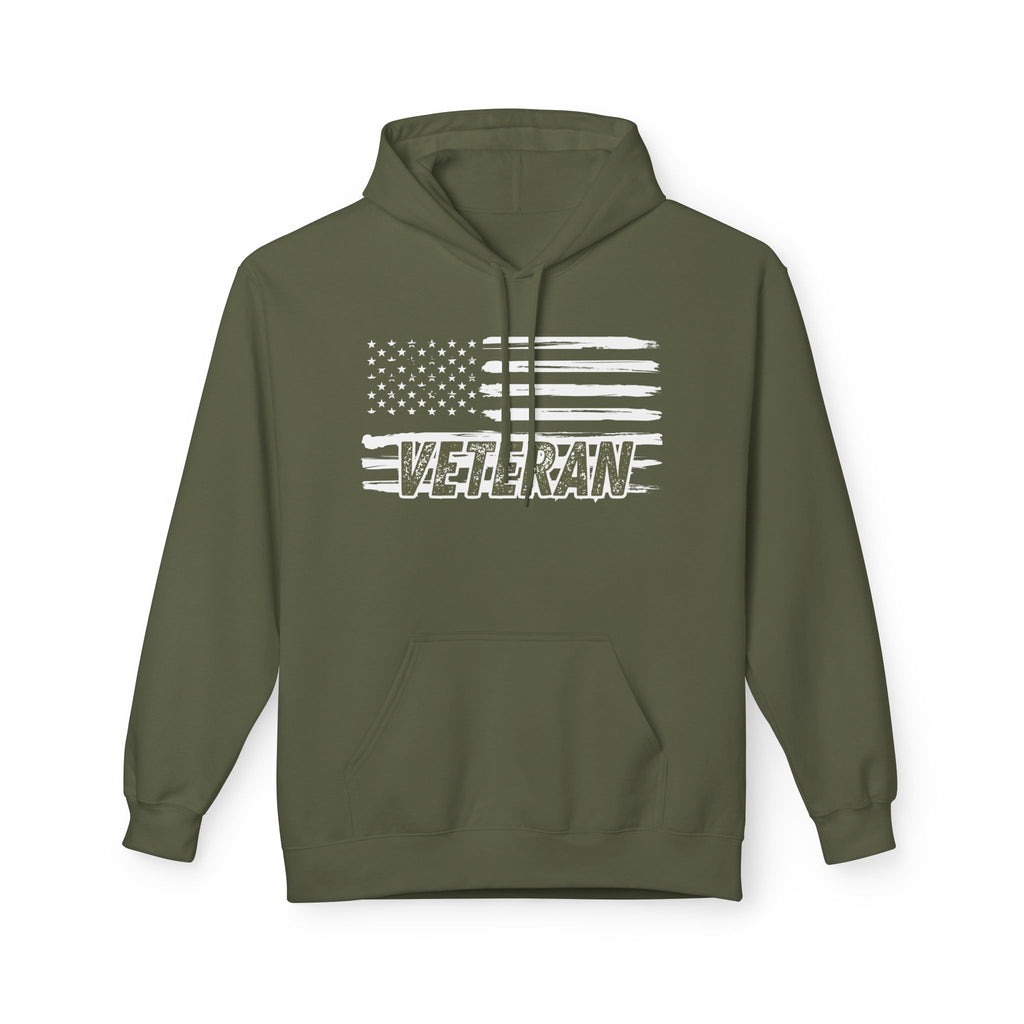 Veteran American Flag Fleece Hoodie | Unisex Military Apparel | Perfect for Veterans Day, Memorial Day, Patriotic Gifts, Casual Wear, [...]