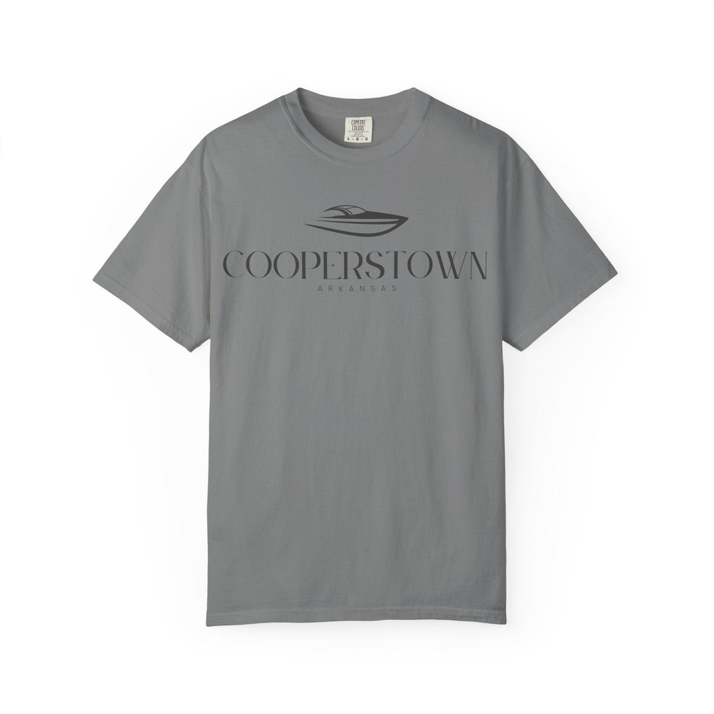 Cooperstown Chill Vibes Tee - Unisex Garment-Dyed T-shirt for Autumn Lovers, Casual Wear, Gifts for Him/Her