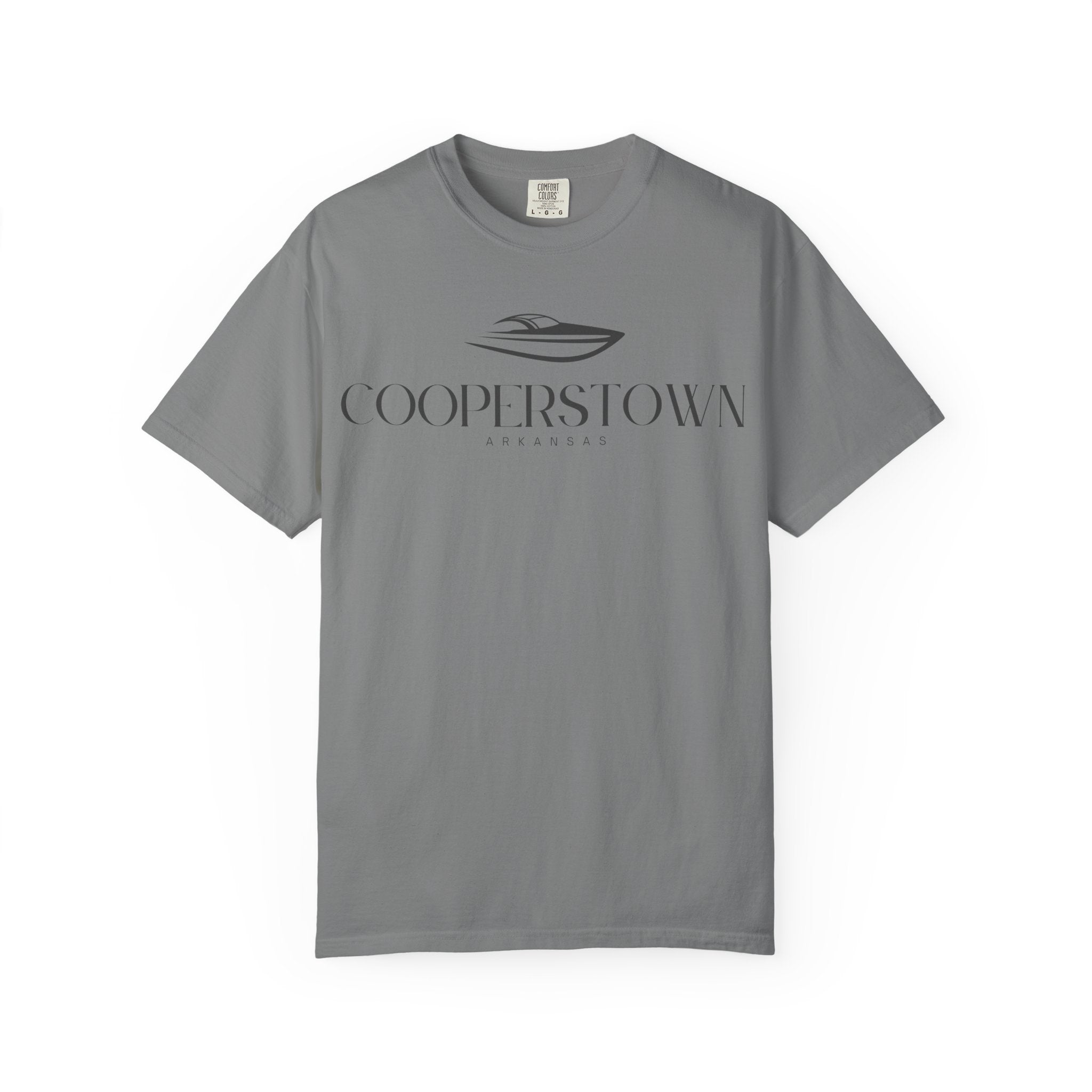 Cooperstown Chill Vibes Tee - Unisex Garment-Dyed T-shirt for Autumn Lovers, Casual Wear, Gifts for Him/Her