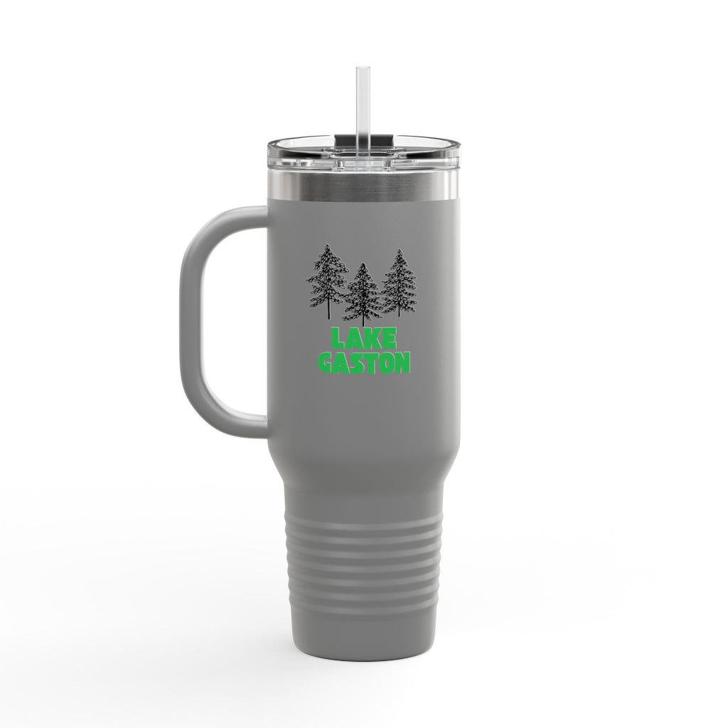 Lake Gaston Insulated Travel Mug, 40oz - Perfect for Camping, Road Trips, Gifts, Outdoor Adventures, Summer Fun
